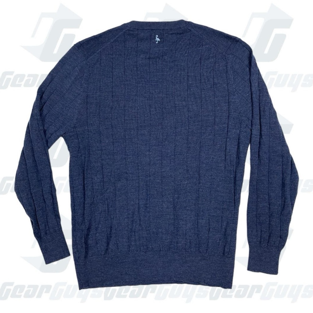 Tailorbyrd Navy Crewneck Lightweight Sweater